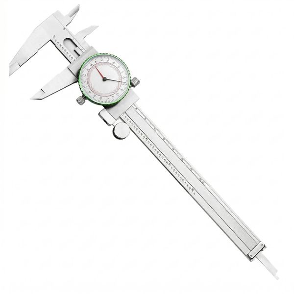 SK 6-Inch Stainless Steel Dial Caliper - Dual SAE/Metric Scale
