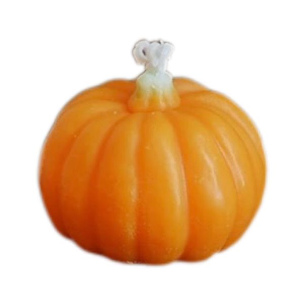 Halloween-themed Mini Pumpkin-shaped Flameless Scented Candle