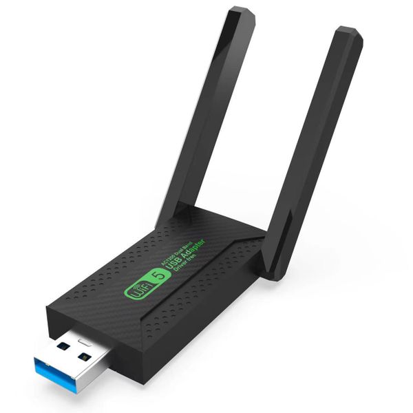 Wireless USB Wifi Adapter AC1300 dual band wifi adapters and range extender