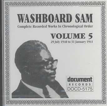 Washboard Sam Vol05 1940-1941 - (Import CD)