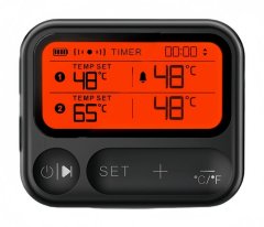 LJCZKA Digital Meat Thermometer for Grilling and Smoking