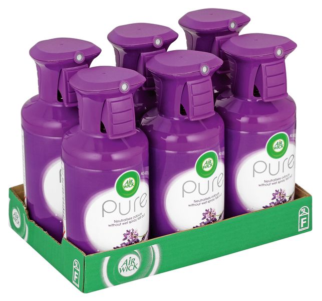 Airwick 6x250ml, Air Freshener Trigger, Lavender