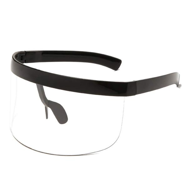 Sophie Moda - Modern Oversize Novelty Lens Shield Visor Sunglasses