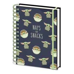 Star Wars: The Mandalorian - Naps and Snacks A5 Wiro Notebook