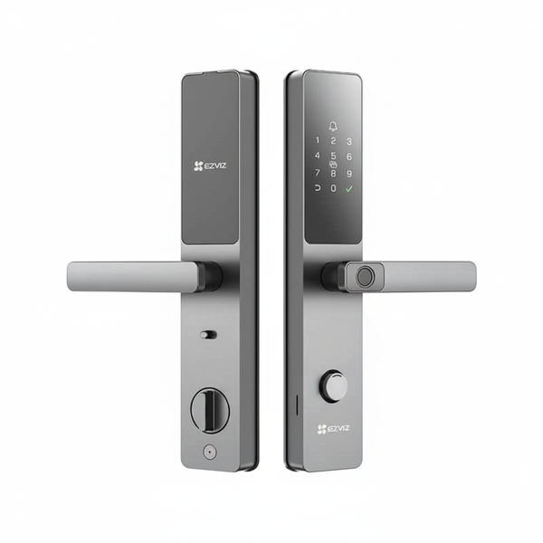 Smart Fingerprint Door Lock with Wi-Fi and Bluetooth Connectivity