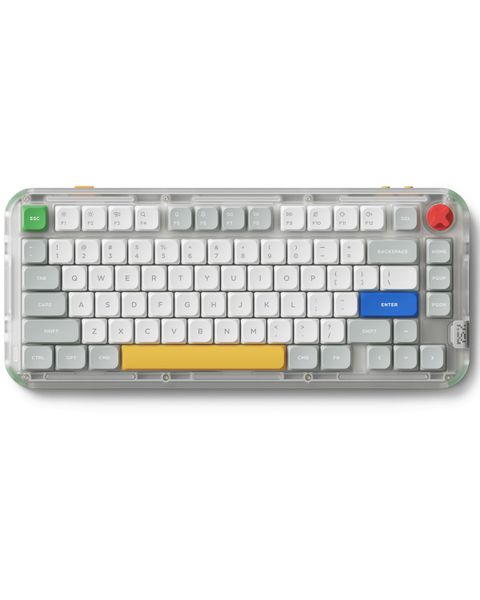 Nuphy Kick75 Low Profile Custom Mechanical Keyboard - Red Nano Switches