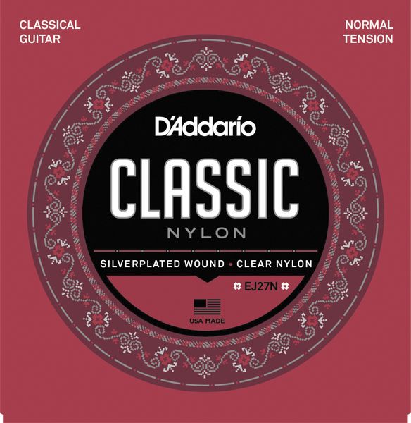 D'Addario EJ27N Classics Normal Tension Classical Guitar Strings