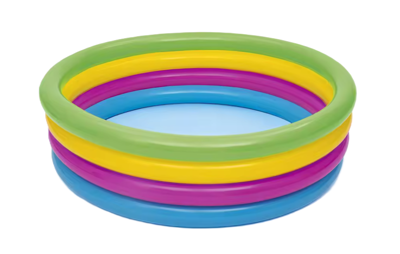 Kid's Inflatable Swimming-Tub Pool 1.57cm (Multicolor)