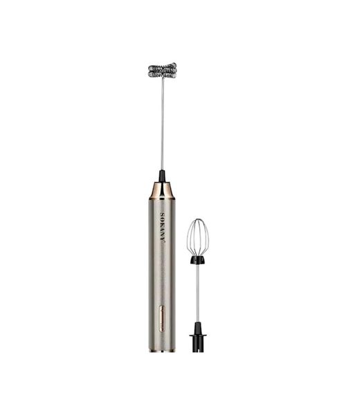 Sokany 2 IN 1 USB Rechargeable Milk Frother &amp; Egg Beater SK-02018