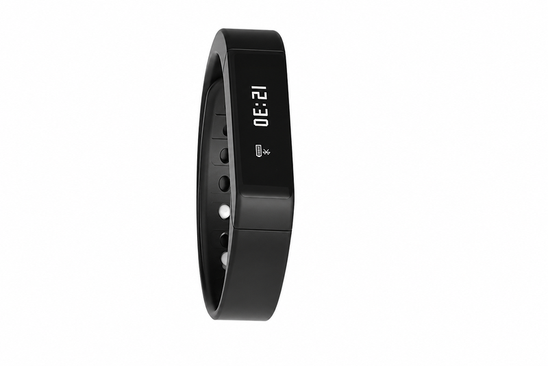 Smart Fitness Band Waterproof Bracelet Watch (Black)