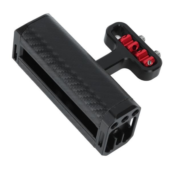 Camera Side Handle Aluminum Height Adjustable 1/4 Thread Anti Slip Grip