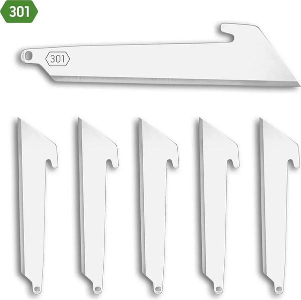 Outdoor Edge 3.0" RazorSafe Utility Replacement Blades, 6-Pack