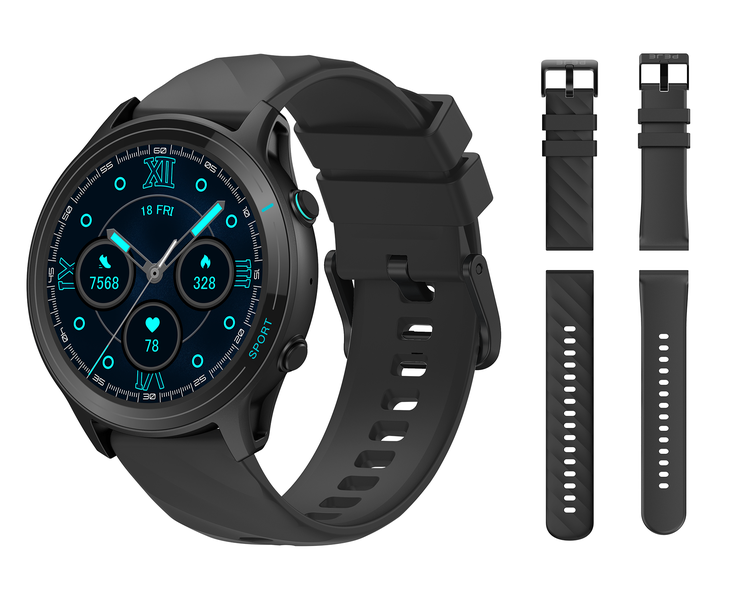 PEJE ZW12 Smart Watch - Waterproof, Heart Rate with Remote Camera Fitness