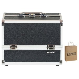 Makeup Case Vanity Storage Box with Lock and K Express Gift Bag