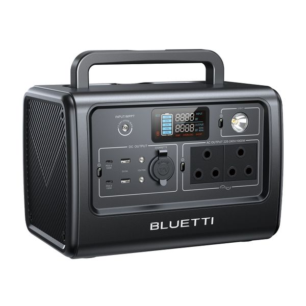 Bluetti EB70 Portable Power Station 1000W 716Wh for Power outage RSA Socket
