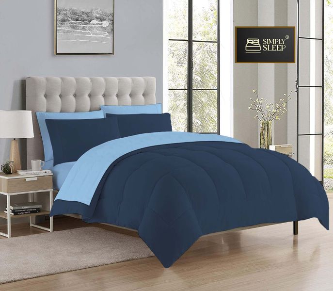Cozy Reversible Comforter Set - 1 Set