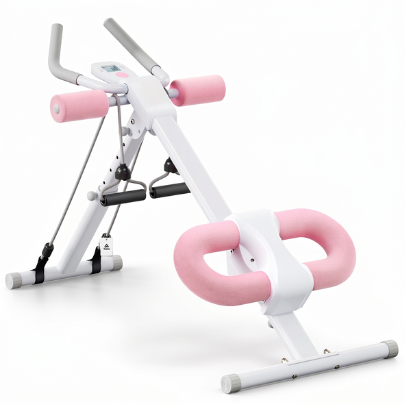 Topika - Ab Machine, 5-Level Adjustable Ab Trainer With LCD Counter
