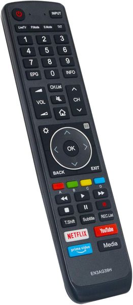 Replacement EN3AG39H Remote Control For Hisense LCD LED Smart TV Netflix