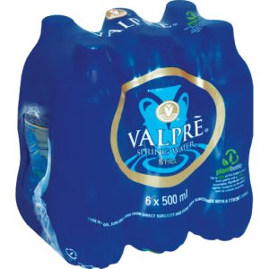Valpre Still Spring Water 6 x 500ml