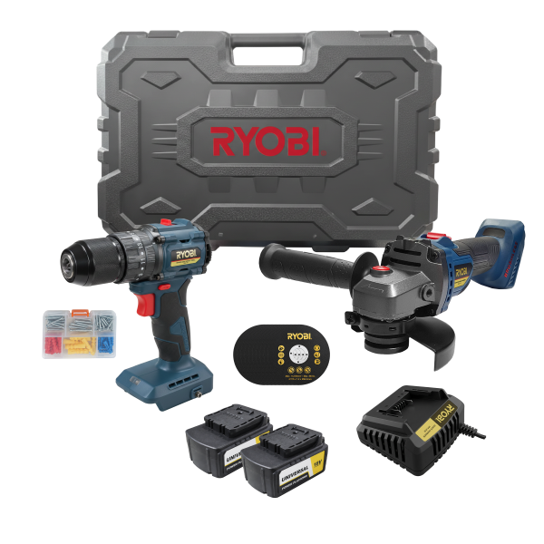 Ryobi XCB-5k 5 Piece 18v Cordless Combo Kit