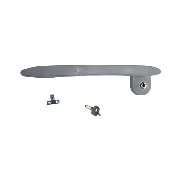 Chest freezer handles with lock