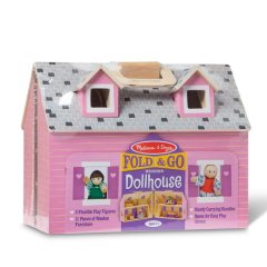 Melissa &amp; Doug Fold &amp; Go Mini Dolls House
