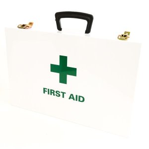 First Aid Kit Government Regulation 7 in White Mountable Box