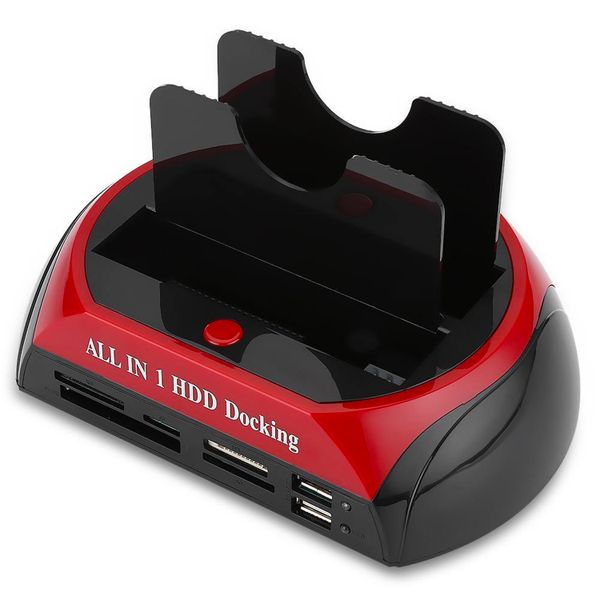 SWEG Multifunctional HDD Docking Station External HDD Enclosure Card Reader