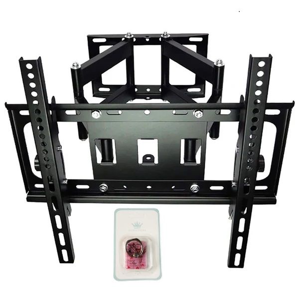 Black Fixed Panel 26-65 Wall Mount TV Bracket + Ringstent