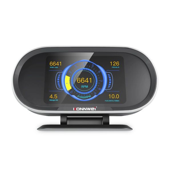 KONNWEI KW206 Vehicle Computer Auto Meter &amp; OBDII Engine Scanner