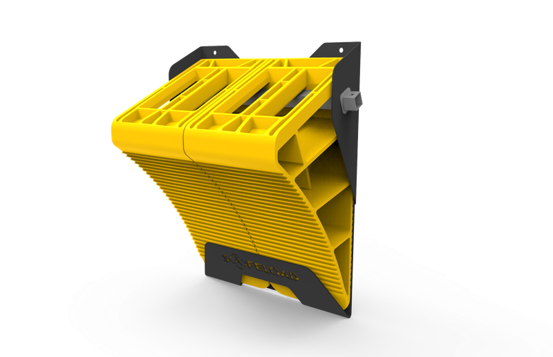 Mighty Chocks Set (Small/Medium) with Carrier - Heavy Duty Wheel Chocks