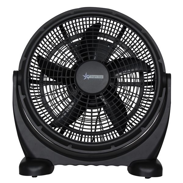 Versatile Black Floor Fan with High Air Circulation - FAN013 Black