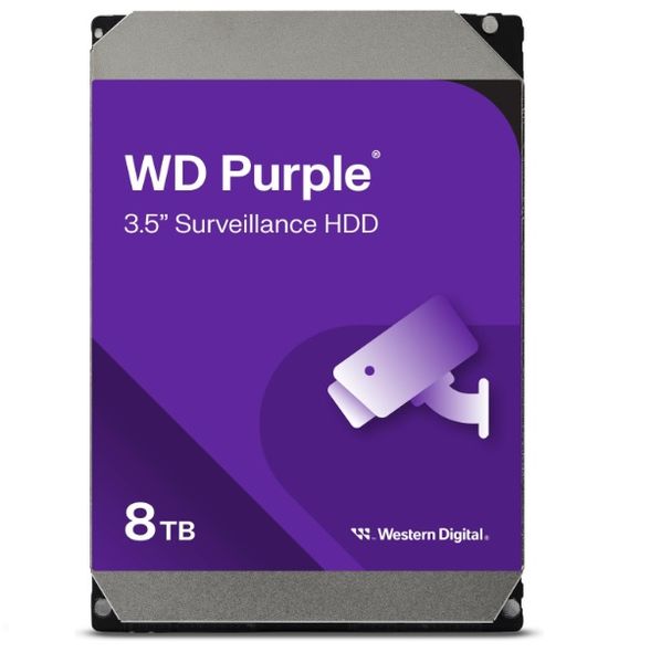 WD Purple Surveillance Hard Drive - 8TB