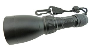 Aluminium Dive Torch - Black