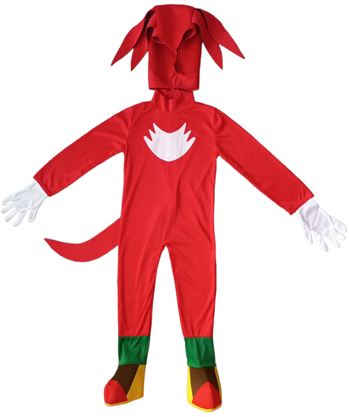 Knuckles The Hedgehog Dress Up Costume