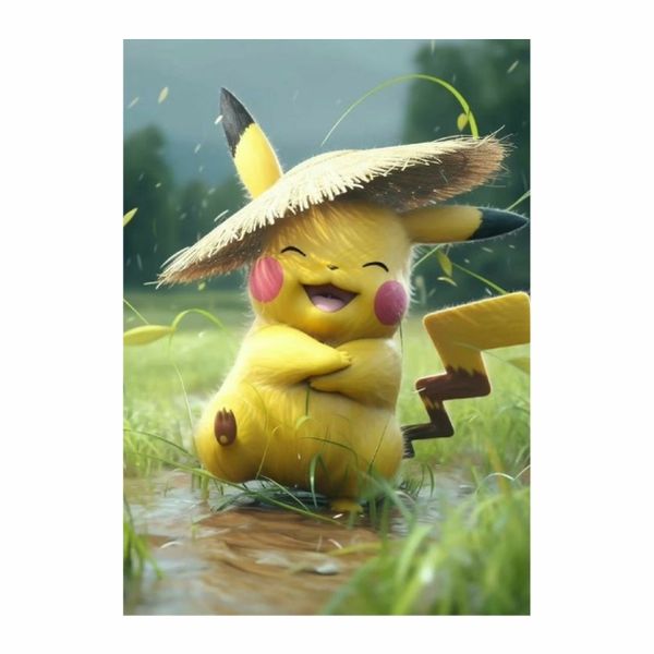 Pikachu Hat Poster - A1