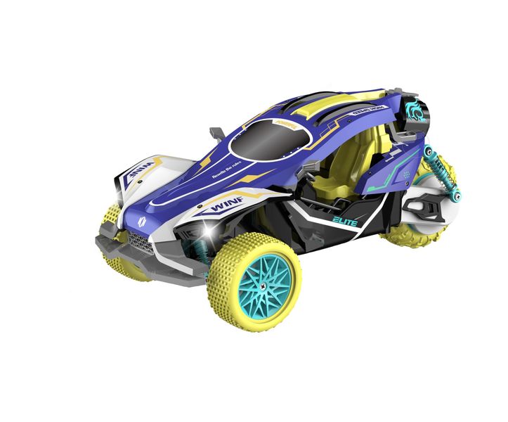 Time2Play Remote Control Racing Car with Exhaust Spray Purple