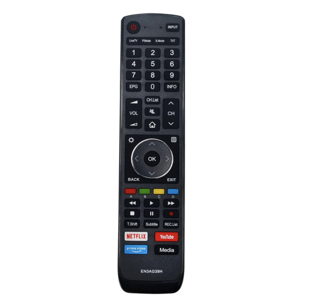 SmartHome Replacement EN3AG39H Remote Compatible With Hisense LCD LED Smart TV Netflix
