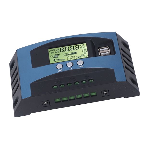 50A MPPT Solar Charge Controller 3 Phase Battery Regulator