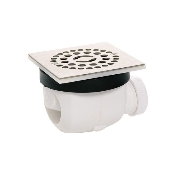 Wirquin - Shower Trap Twisto Sq S/Steel Grid