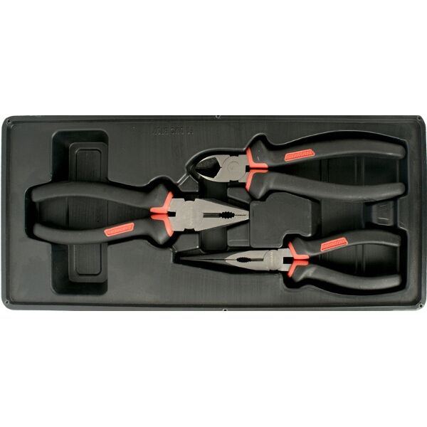 Fixman 3- Piece Pliers Set (Combination 8"Ncutting 7.5" Long Nose 8")