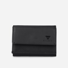 Brando James Leather Trifold And Coin Pouch Wallet