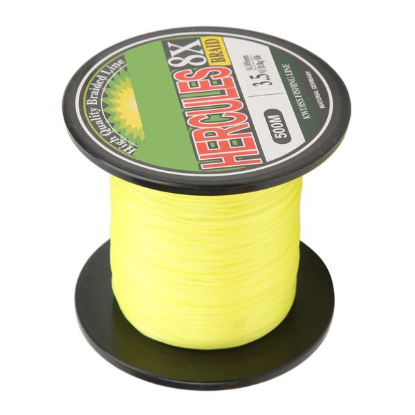 500m PE Braided Carp Line (3.5 Yellow)