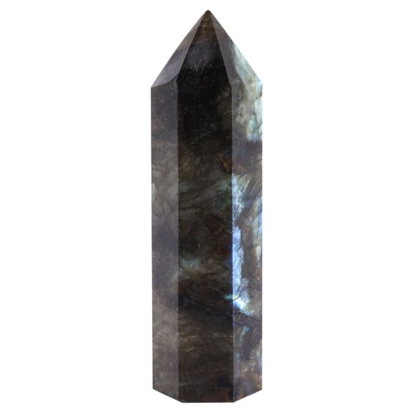 Moonstone Column Natural Labradorite Quartz Crystal Home Decor 5-6Cm