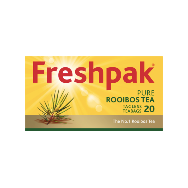 Freshpak - Rooibos Tagless Teabags 20s - Set of 12