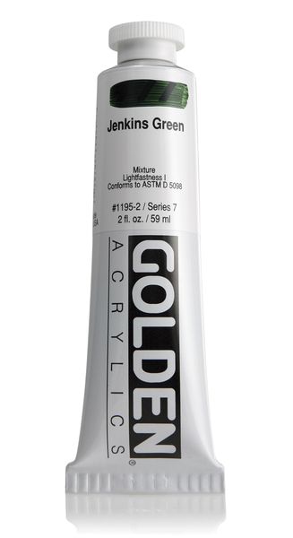 Golden Heavy Body Acrylic Paint - Jenkins Green