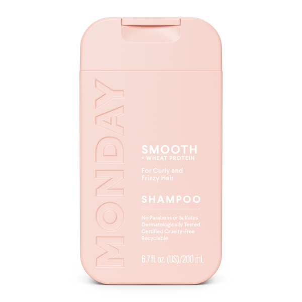 MONDAY SMOOTH Shampoo with Wheat Protein for Curly &amp; Frizzy Hair 200ml