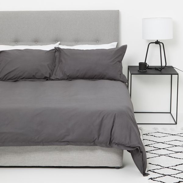 George &amp; Mason - 180TC Oxford Cotton Percale Duvet Cover Set