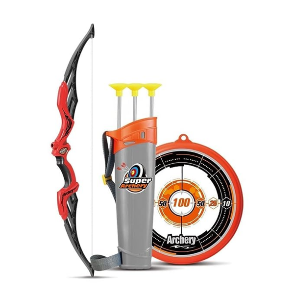 Super Archery Toy Set Big Size Heavy Bow and Arrow Set for Kids