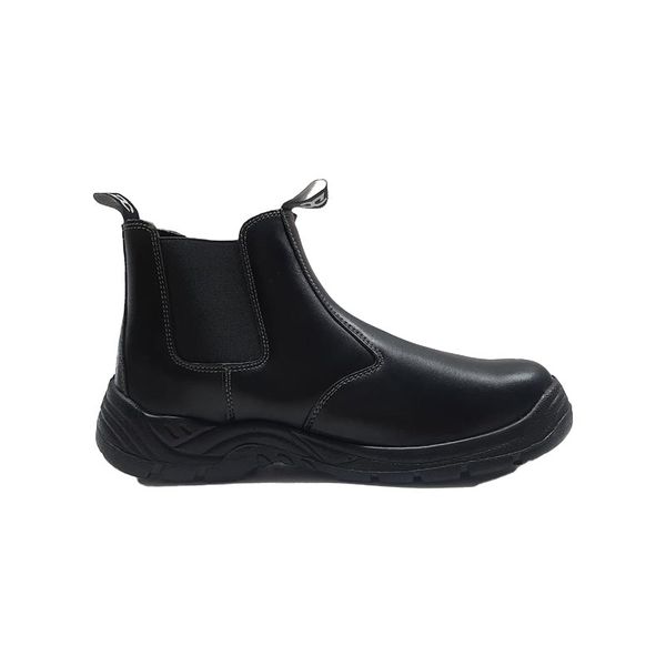 DOT SAFETY Chelsea Contractors Steel Toe Boot Black